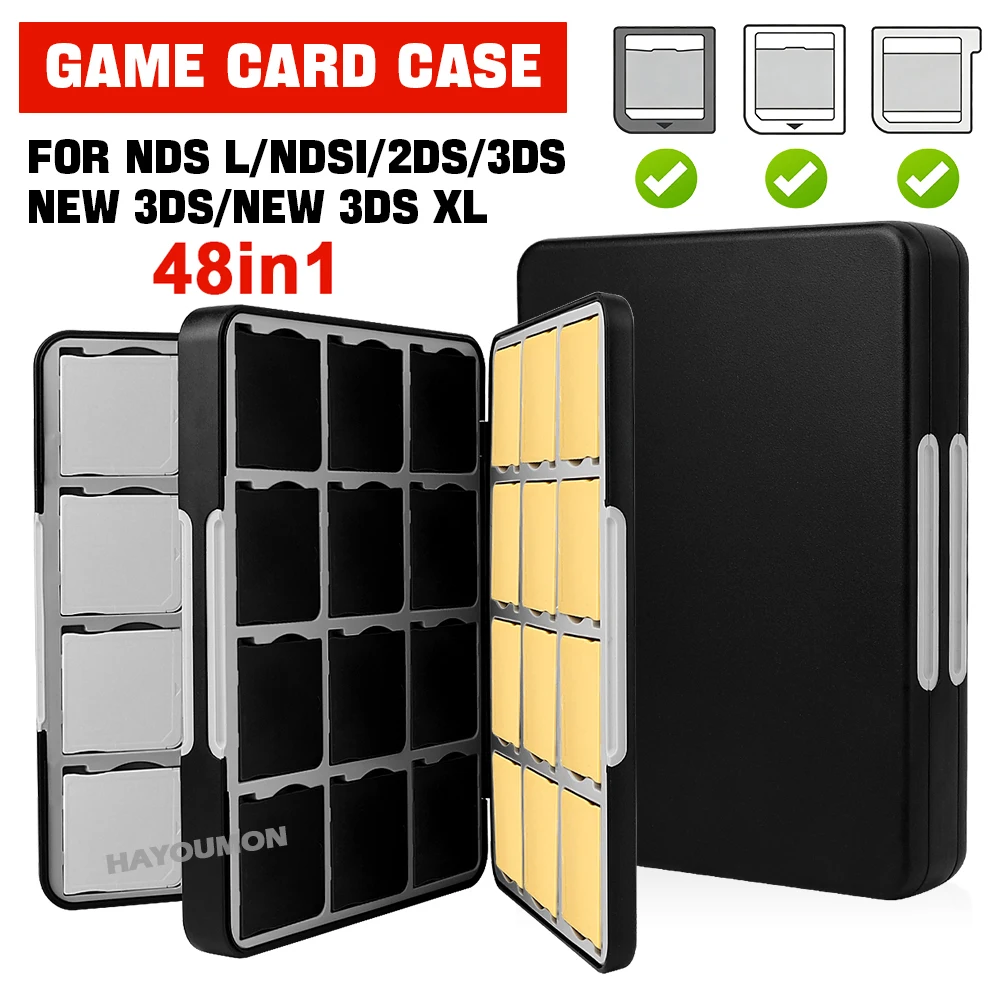 48 IN 1 Game Card Storage Case - Gaming Card Holder 评论和价格